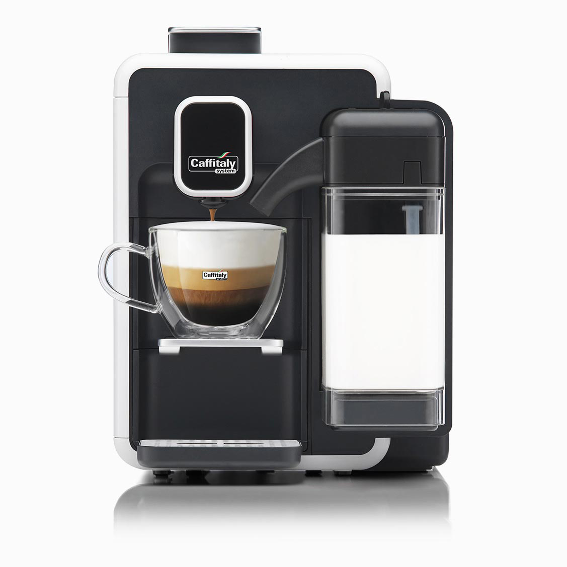 Кофемашина Caffitaly S22 Bianca white-black - официальный представитель  Caffitaly system в России